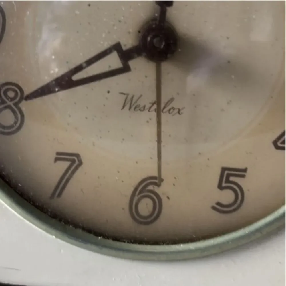 Westclox Logan Self Starting S5-F Vintage Alarm Clock